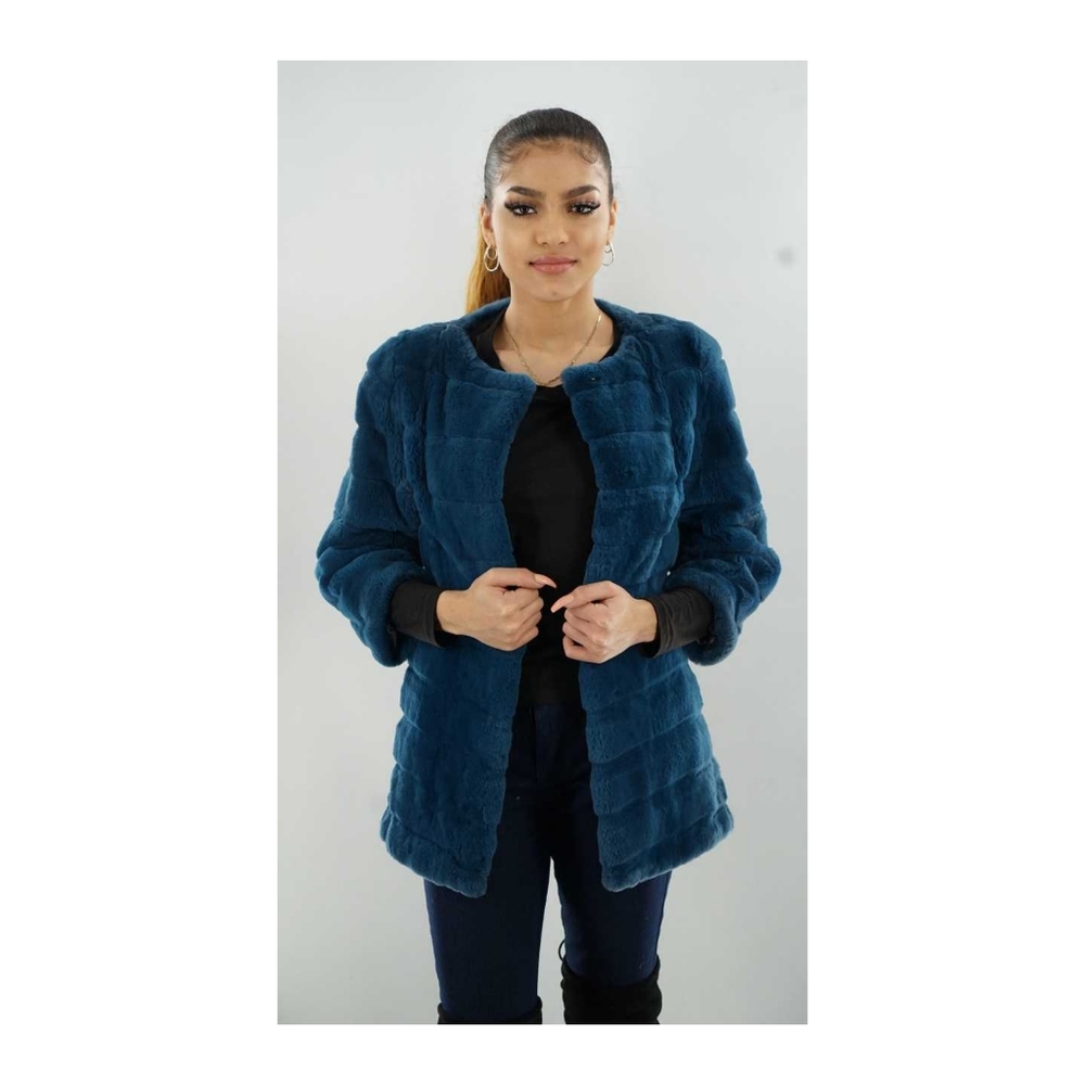 Blue Rex Rabbit Jacket Size 2-4